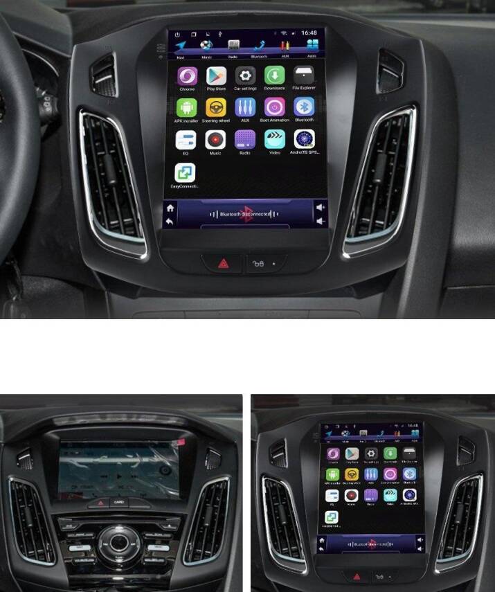 Focus 3 Tesla Multimedya 2/32 Fimex Car Play - 2