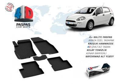 Grande Punto 4D Havuzlu Paspas Omsa - OMSA