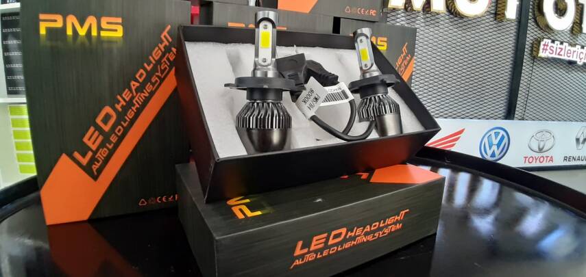 H11 Led Xenon 10000 Lümen 6500 K - 8