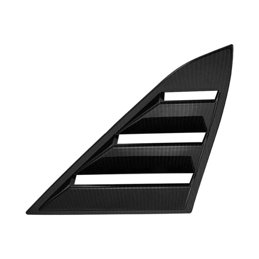 Honda Civic Fc5 Arka Kelebek Cam Rüzgarlığı Mat Siyah - 3