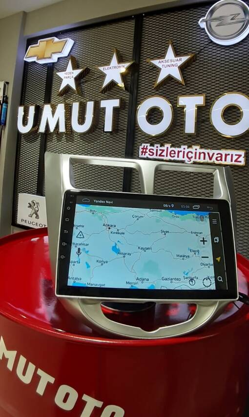 Hyundai Accent Blue Multimedya 1/16 Xyauto - 1