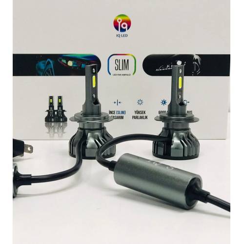 Iq Led Süper Slim H4 Led X Zenon Şimşek Etkili Yüksek Parlaklık! - 2
