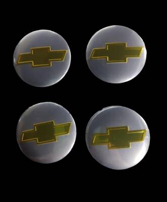 Jant Göbek Arma Chevrolet 4 Lü Set Krom Mat - İTHAL