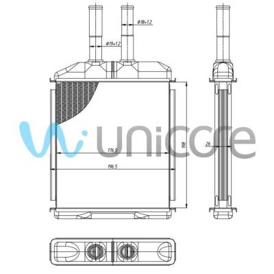 Kalorifer Radyatörü Peteği Epica Evanda Muadil - İTHAL