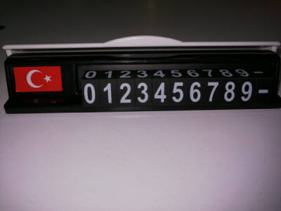 Kapaklı Park Tel Türk Bayraklı Yeni Model - UMT AUTO PARTS