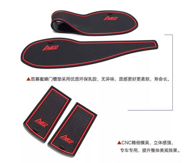 Kapı İçi Pad Aveo 9 Prc Mavi-Beyaz-Kırmızı - 7