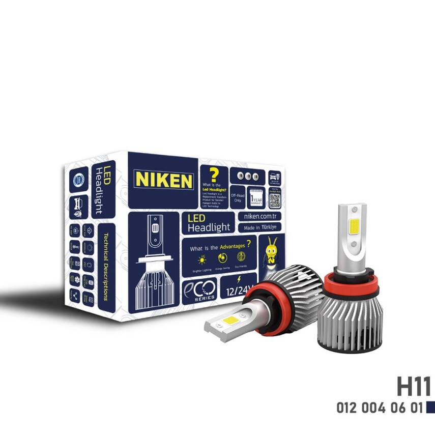 Led Xenon Eco Serisi H11 NİKEN - 1