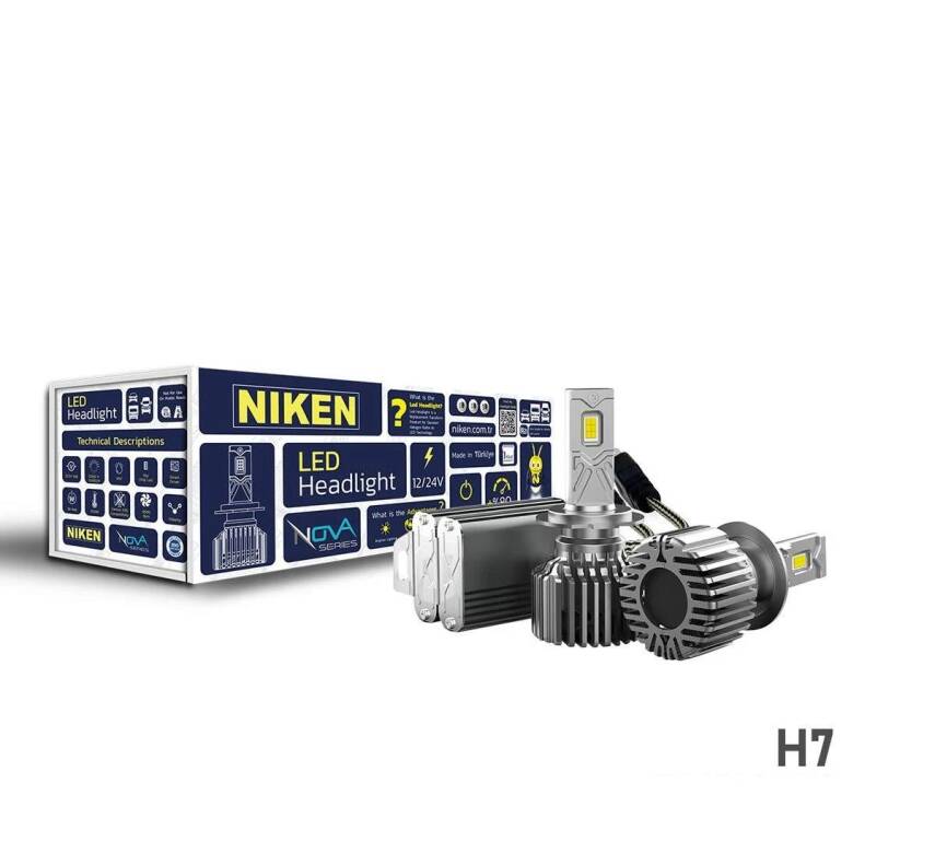 Led Xenon Nova Serisi H7 NİKEN - 1