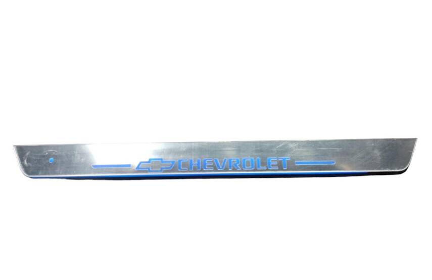 Ledli Kapı Eşik 2 Li Pilli Set Chevrolet Mavi - 1
