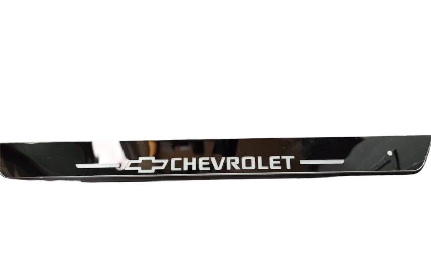 Ledli Kapı Eşik 2 Li Pilli Set Chevrolet Mavi - 3