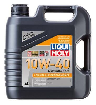 Leichtlauf Performance 10W-40 Motor Yağı (4 Litre) Liqui Moly - Liqui Moly