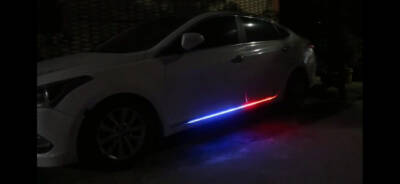 Marşbiyel Araç Altı Rgb Kumandalı Led 2 Parça - 5