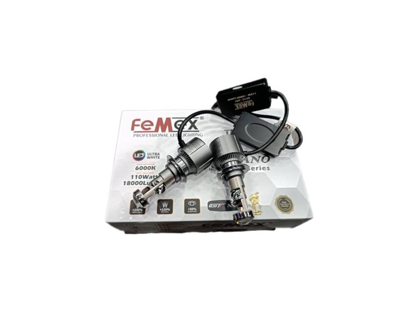 Mercekli H4 18000 Lümen Led Xenon Özel Seri Takım - 1