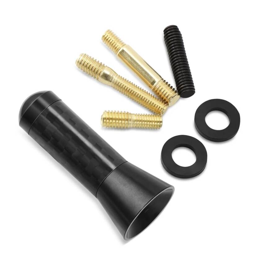 Mini Spor Anten 3.5 Cm Karbon Universal - 7