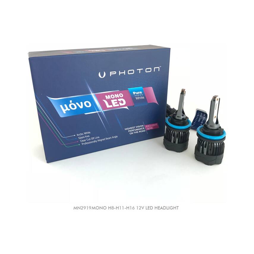 Mono H8-H11-H16 12 Led Headlıght Photon - 1