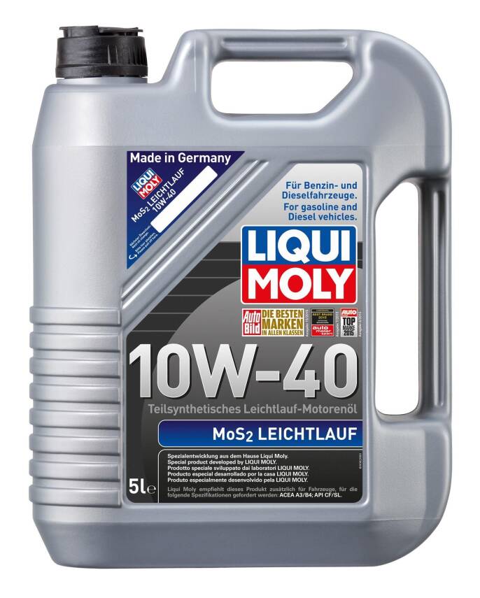 Mos 2 Leichtlauf 10W-40 (5 Litre) Liqui Moly - 1