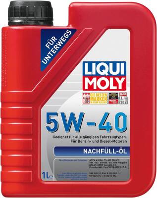Nachfüll-Öl 5W-40 (1 Litre) Liqui Moly - Liqui Moly