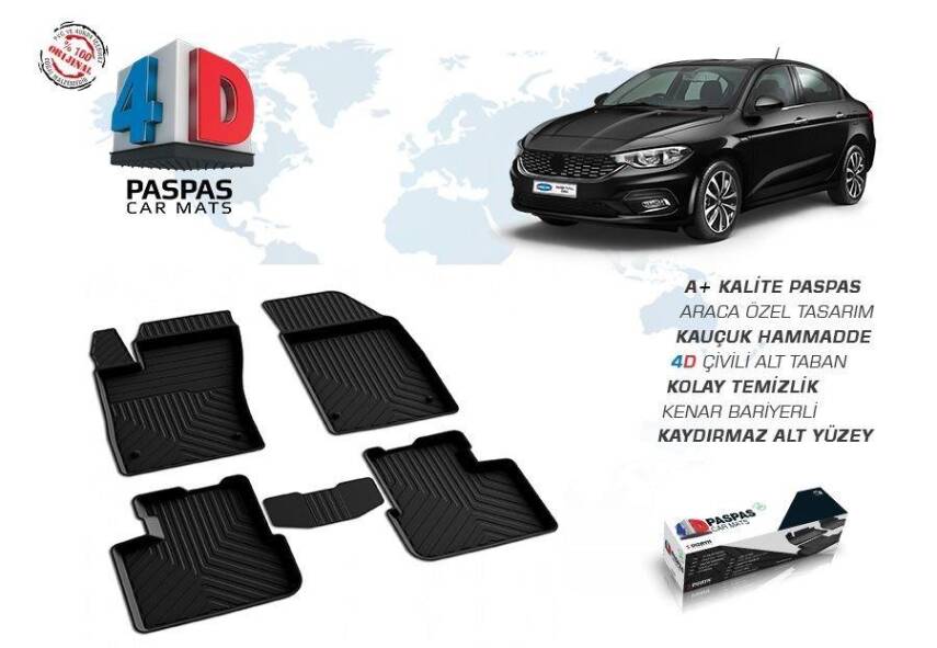 Omsa 4D Fiat Egea Paspas 2016- - 1