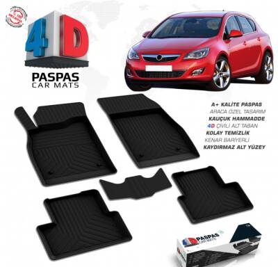 Opel Astra J 4D Havuzlu Paspas Omsa - OMSA