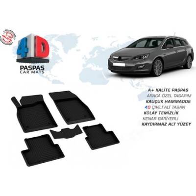 Opel Astra J 4D Havuzlu Paspas Omsa - 2