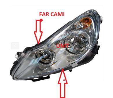Opel Corsa D Far Camı Sol 06 -10 - 1