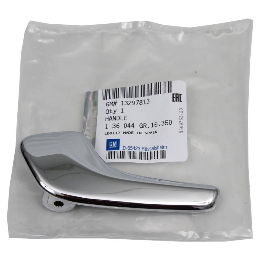 Opel Corsa D Krom İç Açma Kapı Kolu Sol - 1