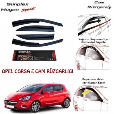 Opel Corsa E Cam Rüzgarlığı Sunplex - SUNPLEX