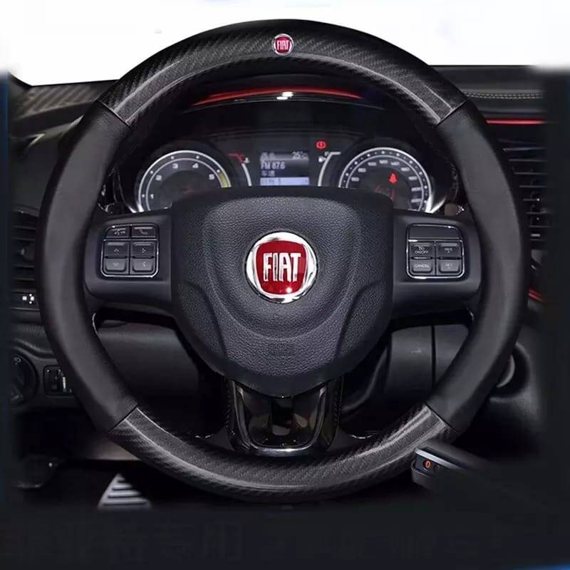Özel Tasarım İthal M Direksiyon Kılıfı Fiat Siyah - 1