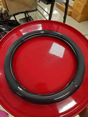 Özel Tasarım İthal M Direksiyon Kılıfı Hyundai Kırmızı - 6