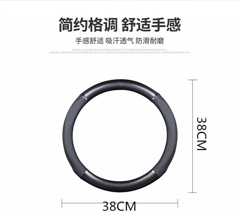 Özel Tasarım İthal M Direksiyon Kılıfı Hyundai Siyah - 3