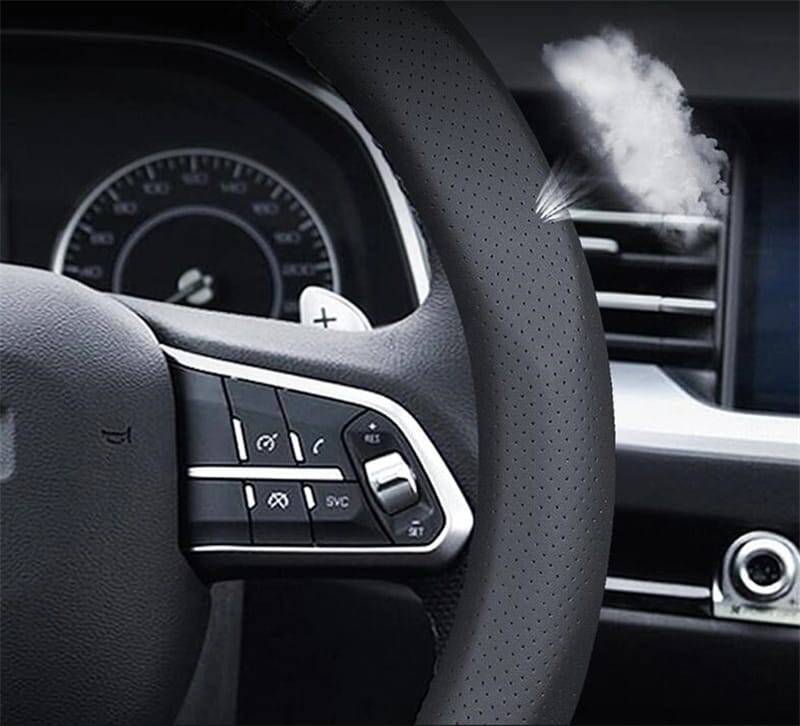 Özel Tasarım İthal M Direksiyon Kılıfı Toyota Kırmızı - 6