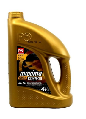 Petrol Ofisi Maxima Cx 5W/30 4 Lt Motor Yağ Partikül - PETROL OFİSİ