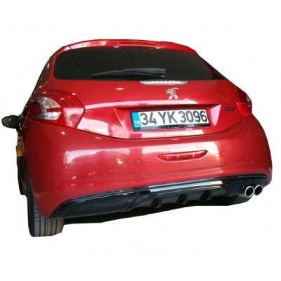 Peugeot 208 Arka Ek Difüzör - 2