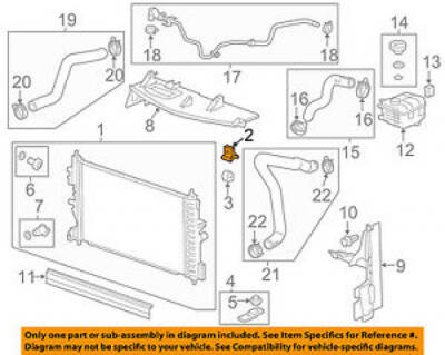 Radyatör Üst Bağlantı Ayağı Cruze - 2