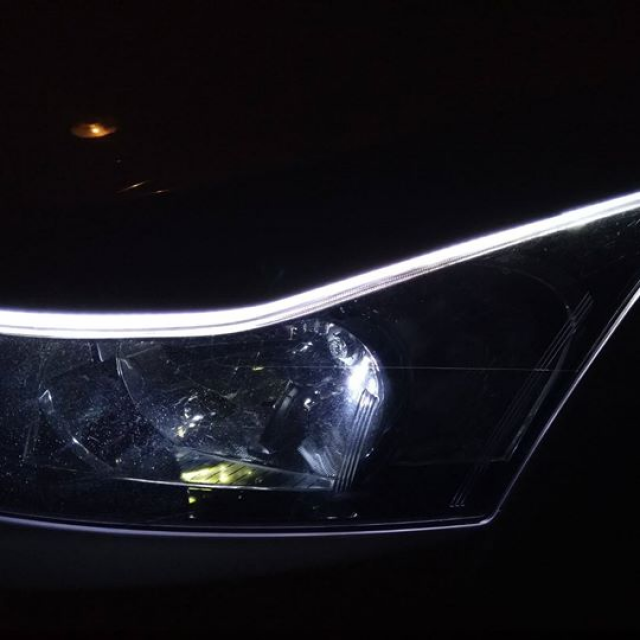 Silikon Far Üstü-İçi Led 2 Prc 60 Cm Drl - 1