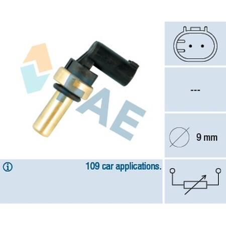 Termostat Gövdesı Sıcaklık Sensörü Cruze Aveo T300 - 2