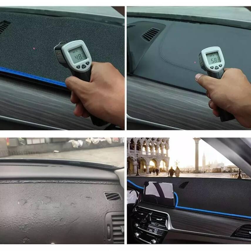 Torpido Üstü Örtü Corolla 2019- İthal Malzeme Mavi - 9