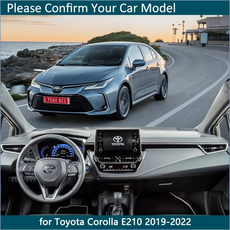 Torpido Üstü Örtü Corolla 2019- İthal Malzeme Mavi - 4