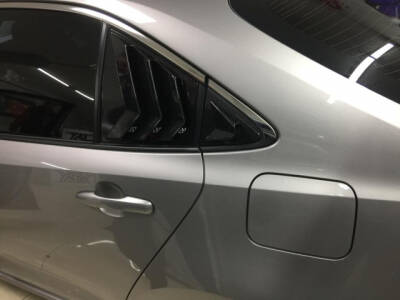 Toyota Corolla 2019 Arka Kelebek Cam Kaplama Spoiler 7D Karbon - 4