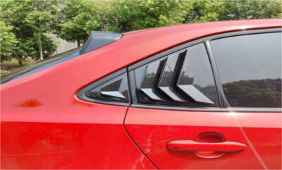 Toyota Corolla 2019 Arka Kelebek Cam Kaplama Spoiler 7D Karbon - 5