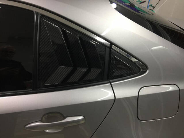 Toyota Corolla 2019 Arka Kelebek Cam Kaplama Spoiler 7D Karbon - 6