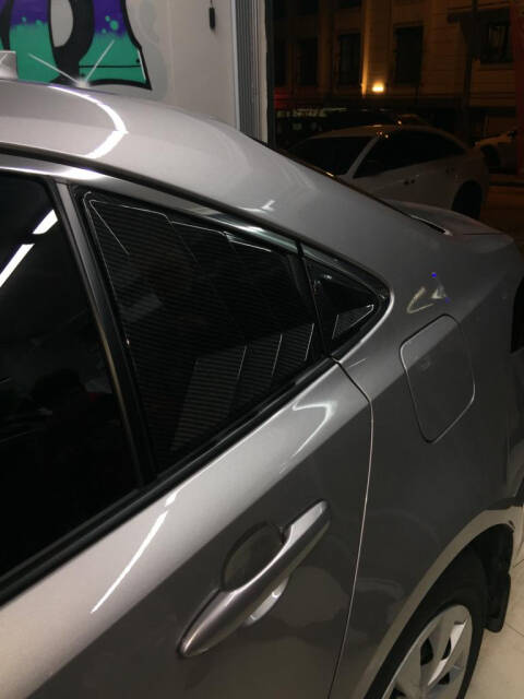 Toyota Corolla 2019 Arka Kelebek Cam Kaplama Spoiler - 1