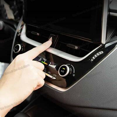 Toyota Corolla 2019 Sonrası E210 Kasa Teyp Altı Kaplama Karbon Renk - 4