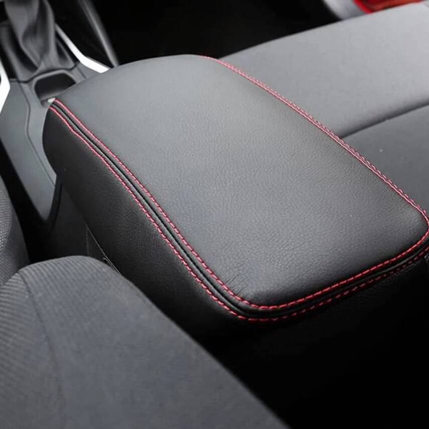 Toyota Corolla 2019 Sonrası Kol Dayama Deri Kılıf Siyah - 10