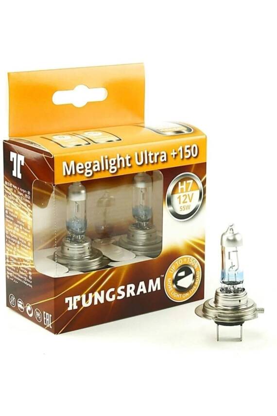 Tunsgram Megalıght Ultrah7 12V 55W+150% Fazla Işık Duobox Tu50800 - 1