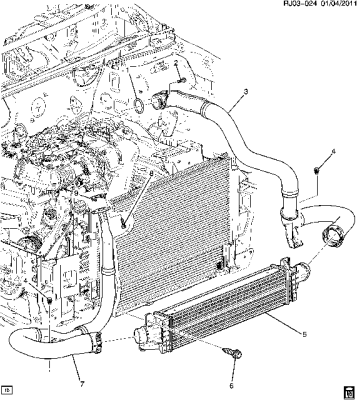 Turbo İntercool Radyatörü Aveo T300 1.3 Dizel Muadil - İTHAL
