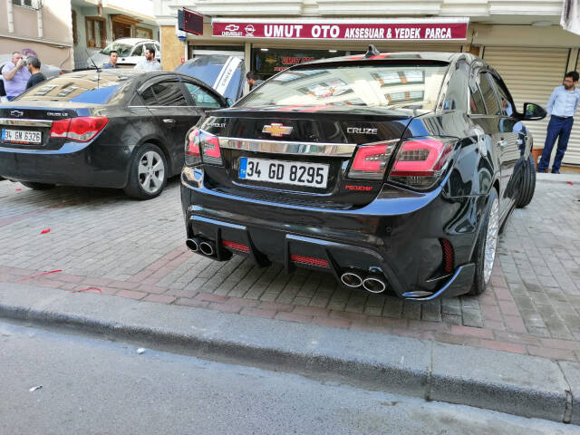 Umt Arka Tampon Cruze Sedan İthal Plastik Ürün - 3