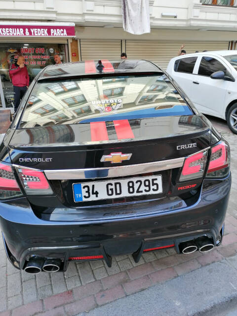 Umt Arka Tampon Cruze Sedan İthal Plastik Ürün - 5