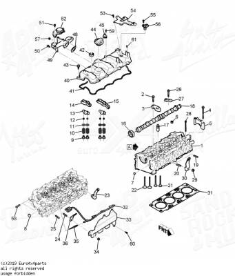 Üst Kapak Enjektör Keçesi Captiva-Epica GM - 3