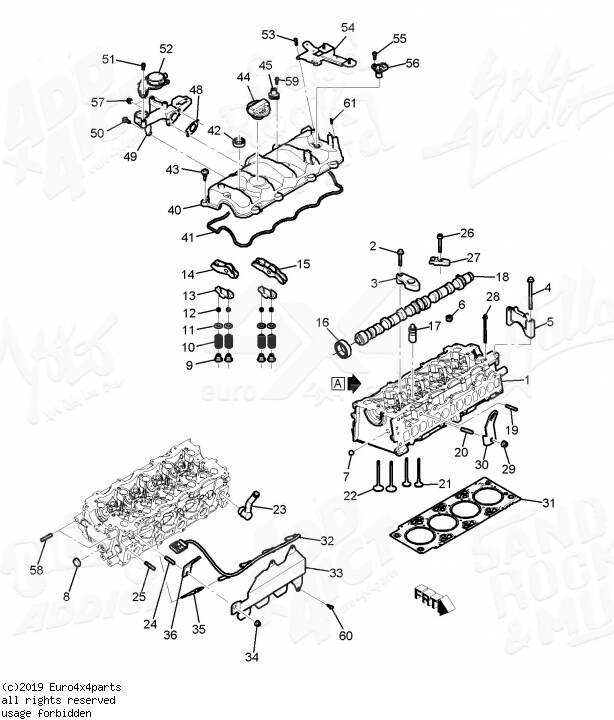 Üst Kapak Enjektör Keçesi Captiva-Epica GM - 3